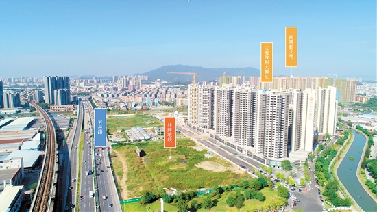 江海14號地實景圖。